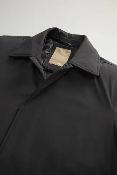 Kabát Woolrich Stretch 2In1 Carcoat Black