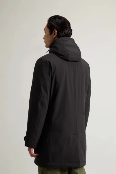 Kabát Woolrich Stretch 2In1 Carcoat Black