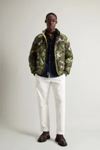Bunda Woolrich Heritage Camo Jacket Green Terrain Camo