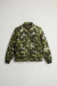 Bunda Woolrich Heritage Camo Jacket Green Terrain Camo