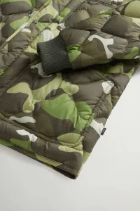 Bunda Woolrich Heritage Camo Jacket Green Terrain Camo