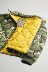 Bunda Woolrich Heritage Camo Jacket Green Terrain Camo