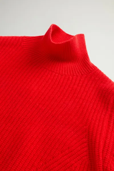 Rolák Woolrich Canberra Turtleneck Cherry Tomato