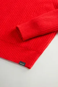 Rolák Woolrich Canberra Turtleneck Cherry Tomato