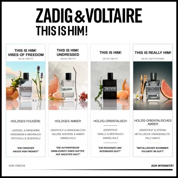 ZADIG&VOLTAIRE This is Really him! toaletná voda pre mužov 100 ml
