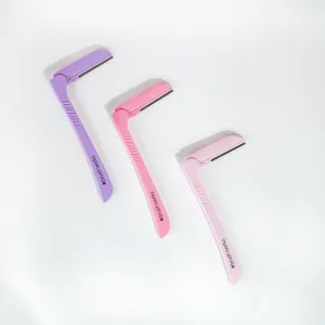 Brushworks Precision Eyebrow Razors Mixed britva na obočie