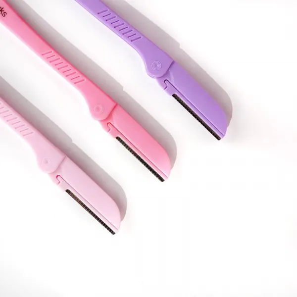 Brushworks Precision Eyebrow Razors Mixed britva na obočie