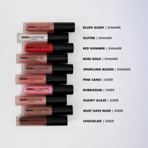 NOBEA Day-to-Day Hydrating Lipgloss hydratačný lesk na pery Sparkling Bloom 7 ml