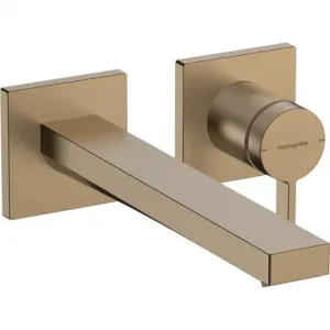 Hansgrohe Tecturis E umývadlová batéria bez podomietkového telesa kartáčovaný bronz 73 051 140