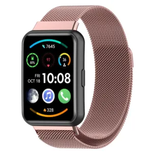 Bstrap Milanese remienok na Huawei Watch Fit 2, pink