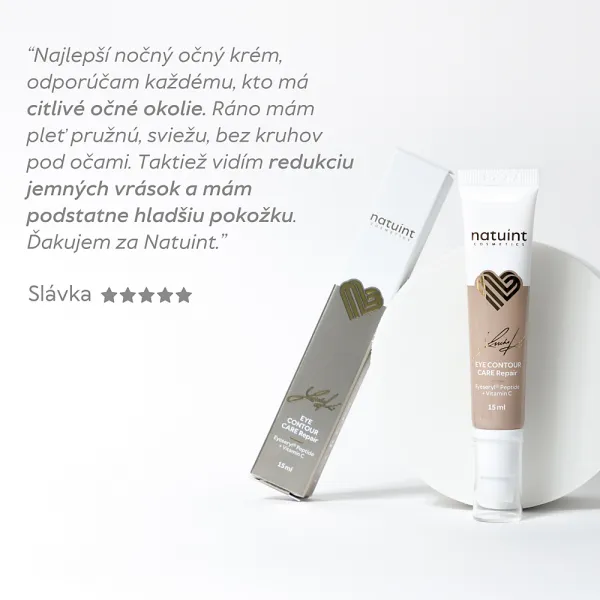 Natuint cosmetics - Exclusive - Vyhladzujúci očný krém - nočný