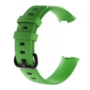 BStrap Silicone Diamond (Small) remienok na Fitbit Charge 3 / 4, green (SFI008C05)