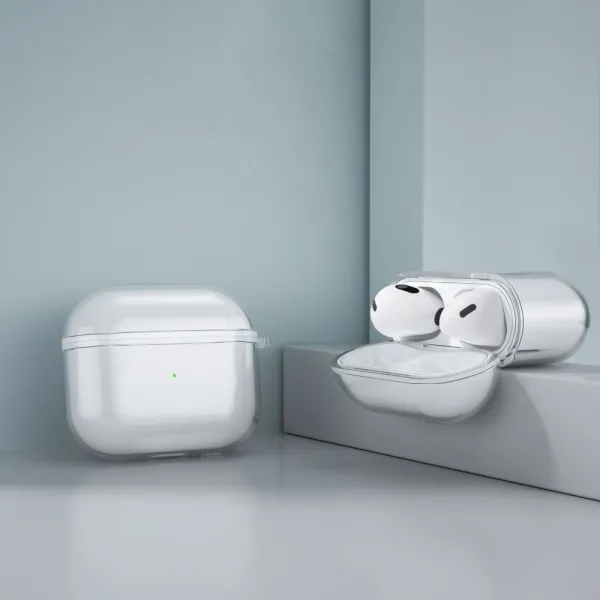 Tech-Protect FlexAir puzdro na Apple AirPods 3, priesvitné