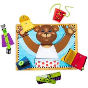 Melissa & Doug základné učenie obliekanie