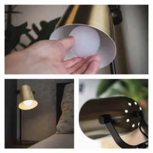 EMOS Stolní lampa Nina zlatá