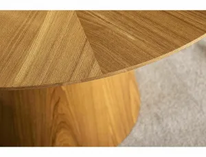Signal Kulatý jídelní stůl Angel 120 cm dub přírodní