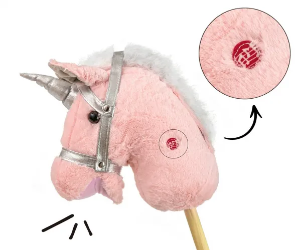 Hobby Horse so zvukom Milly Mally light pink