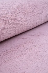 Protišmykový koberec PLUSH ružový