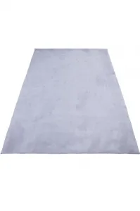 Protišmykový koberec PLUSH strieborný