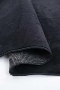 Protišmykový koberec PLUSH čierny