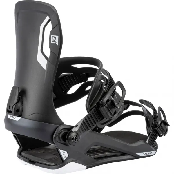 Snowboardové viazanie NITRO Vázání Talent Unisex Ultra Black