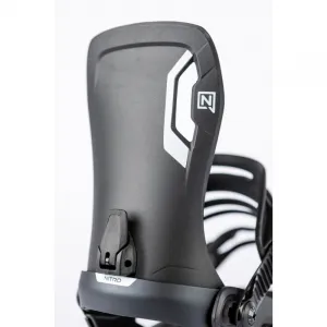 Snowboardové viazanie NITRO Vázání Talent Unisex Ultra Black