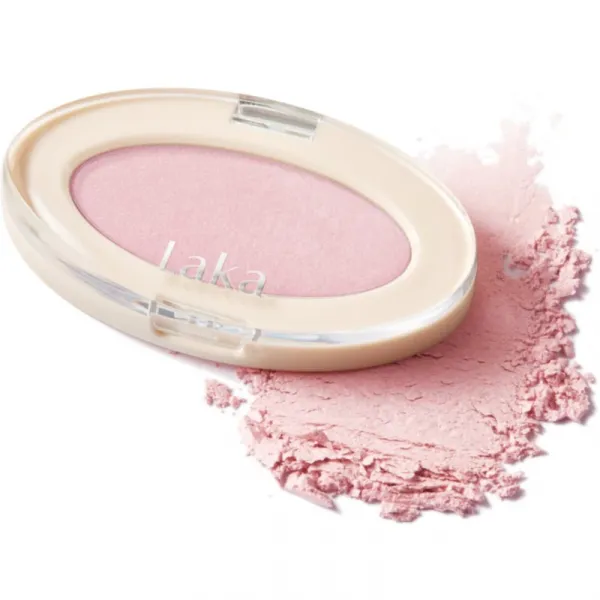 Laka Dreambeam Highlighter kompaktný púdrový rozjasňovač odtieň 02 Pink Beam 3.7 g