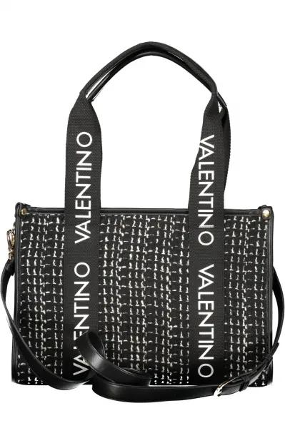 Čierna kabelka Valentino s logom
