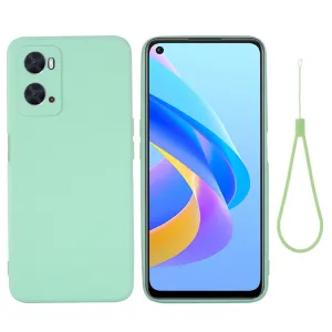 RUBBER Ochranný kryt pre Oppo A96 zelený