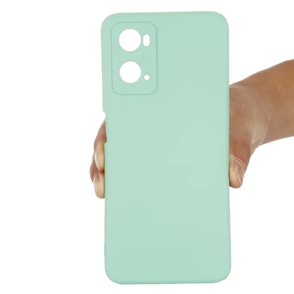 RUBBER Ochranný kryt pre Oppo A96 zelený