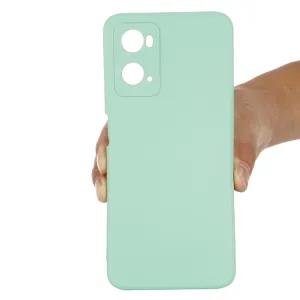 RUBBER Ochranný kryt pre Oppo A96 zelený