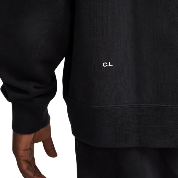 Nike x Nocta Fleece CS Crew Hoodie "Black" (FN8160-010)