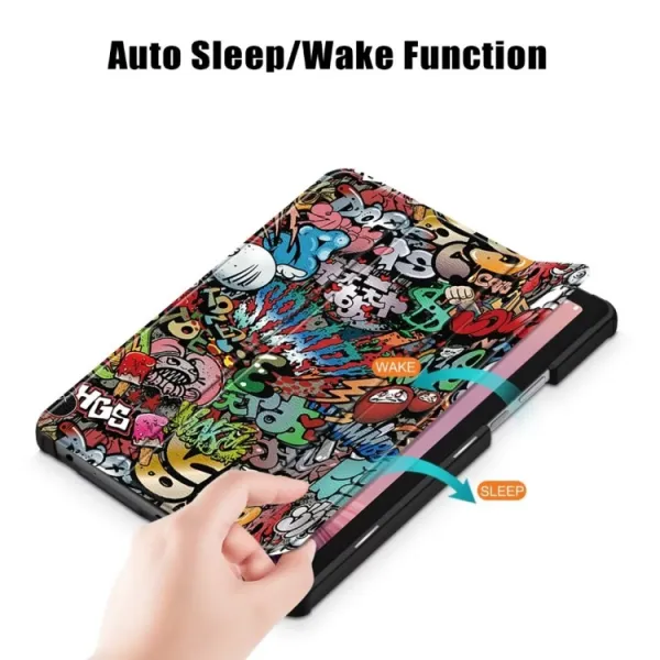 ART Zaklápací obal Lenovo Tab M9 GRAFFITY