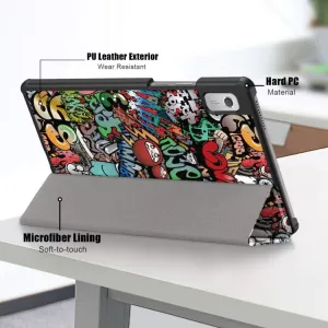 ART Zaklápací obal Lenovo Tab M9 GRAFFITY