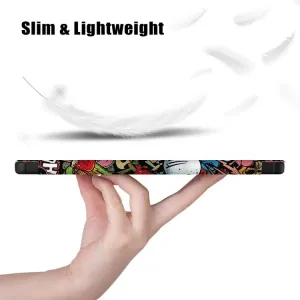 ART Zaklápací obal Lenovo Tab M9 GRAFFITY