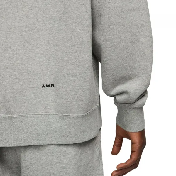 Nike x Nocta Fleece CS Crew Hoodie "Dark Grey Heather" (FN8160-063)