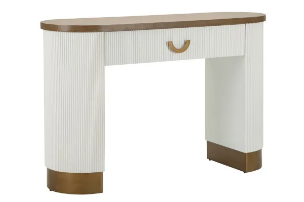 Marinela Dizajnová konzola Tahigwa 121 cm biela