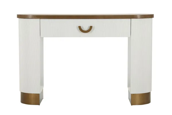 Marinela Dizajnová konzola Tahigwa 121 cm biela