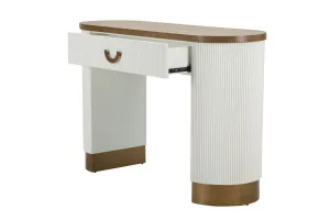 Marinela Dizajnová konzola Tahigwa 121 cm biela