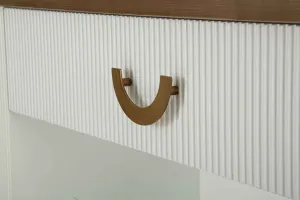 Marinela Dizajnová konzola Tahigwa 121 cm biela