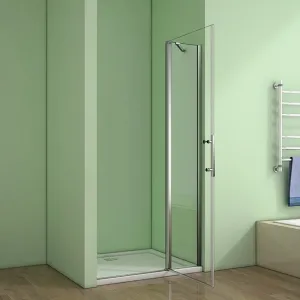 H K - Sprchové dvere MELODY B5 90 jednokrídlové s pevnou stenou 89-92 x 195 cm SE- MELODYB590SET