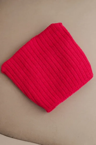 Dámska zimná čiapka s vlnou v štýle mačky