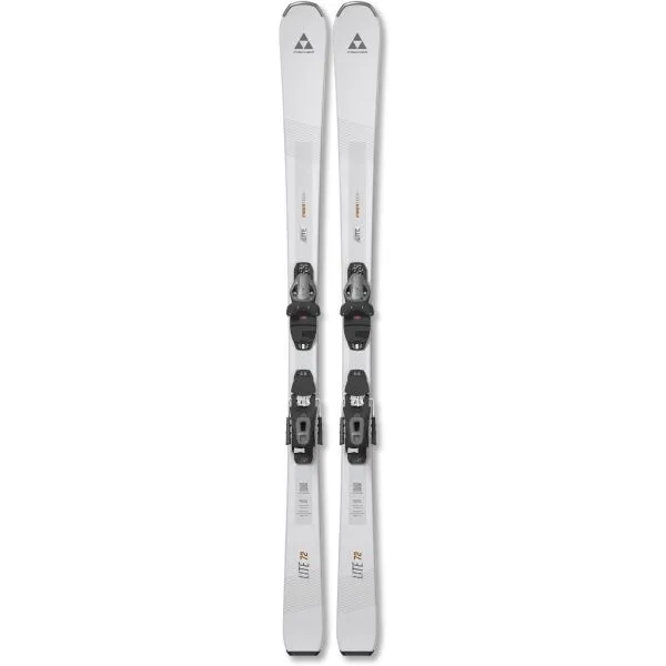 Fischer LITE 72 SLR + RS 9 SLR Zjazdové lyže, biela, veľkosť