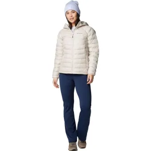 Columbia POWDER LITE HOODED JACKET Dámska bunda, béžová, veľkosť