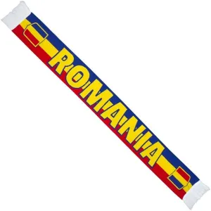 FLLÖS FANLINE SCARF ROMANIA 4 Zimný šál, žltá, veľkosť
