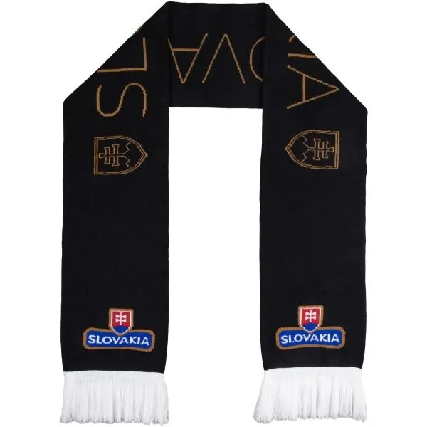 FLLÖS FANLINE SCARF SLOVAKIA 8 Zimný šál, čierna, veľkosť