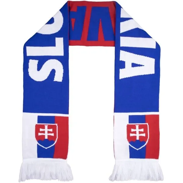 FLLÖS FANLINE SCARF SLOVAKIA 4 Zimný šál, modrá, veľkosť
