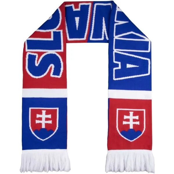 FLLÖS FANLINE SCARF SLOVAKIA 5 Zimný šál, modrá, veľkosť