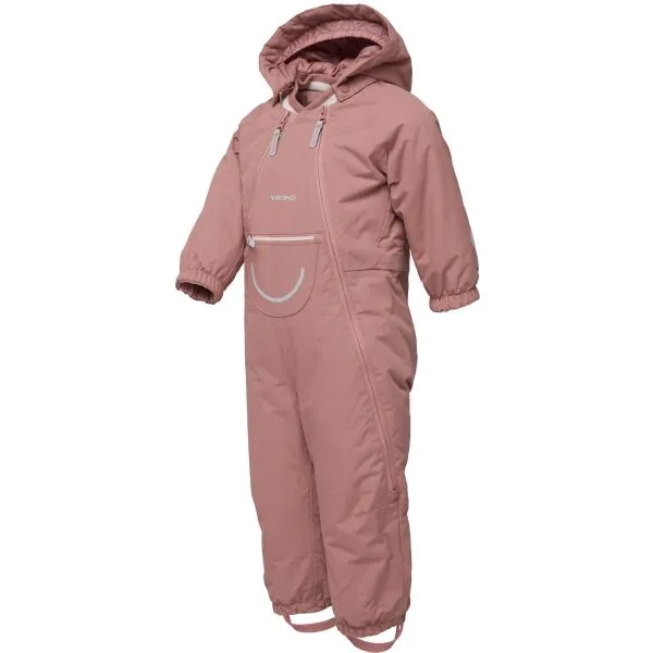 VIKING BY NORWAY ALV WINTER PLAYSUIT Detský zimný overal, ružová, veľkosť