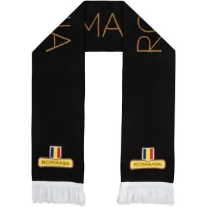 FLLÖS FANLINE SCARF ROMANIA 8 Zimný šál, čierna, veľkosť